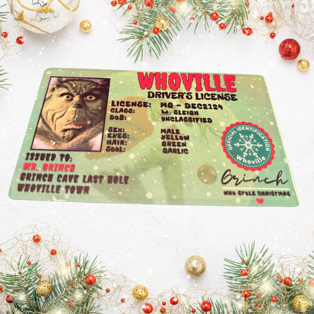 The Grinch's International Driver's Licence