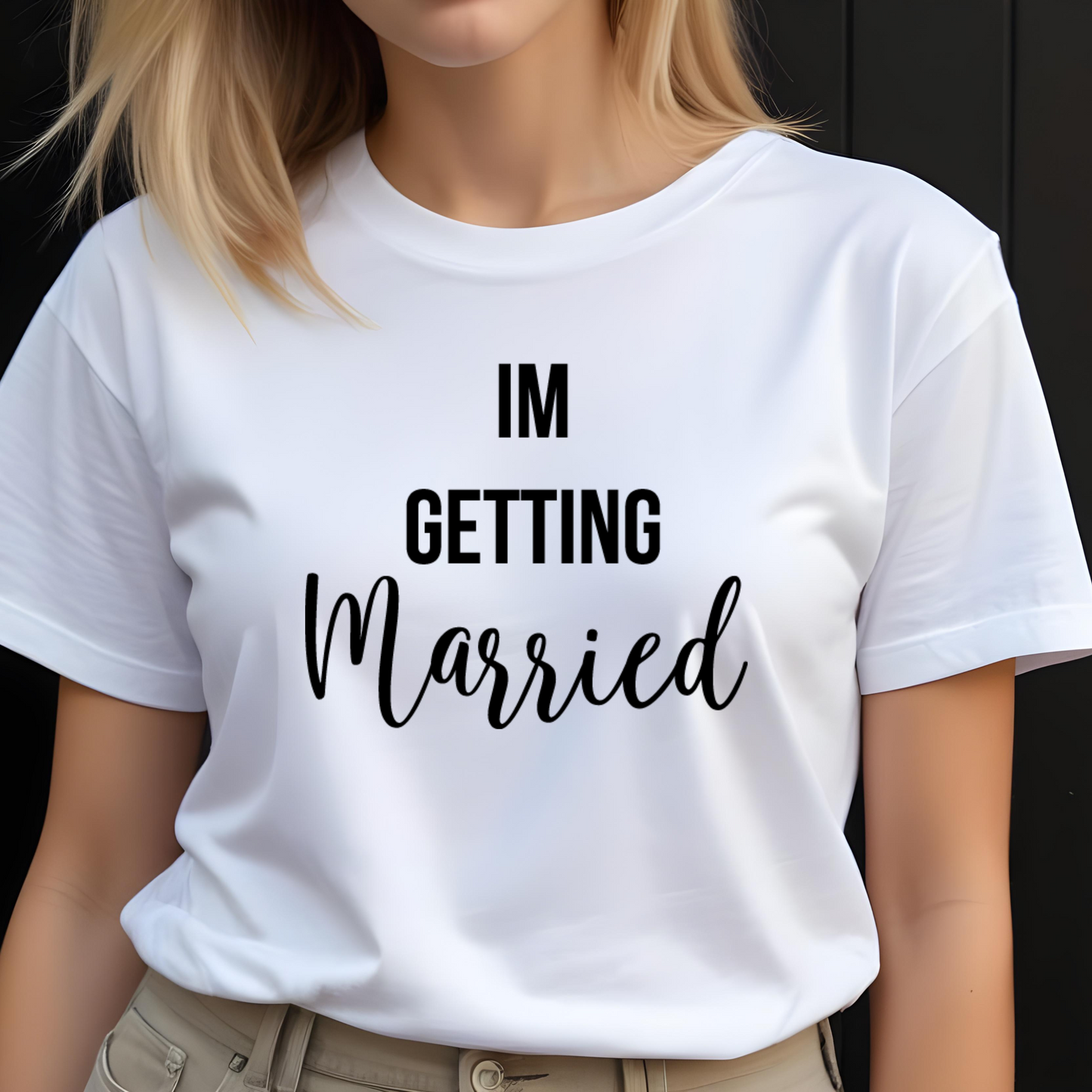 Getting Married Tee
