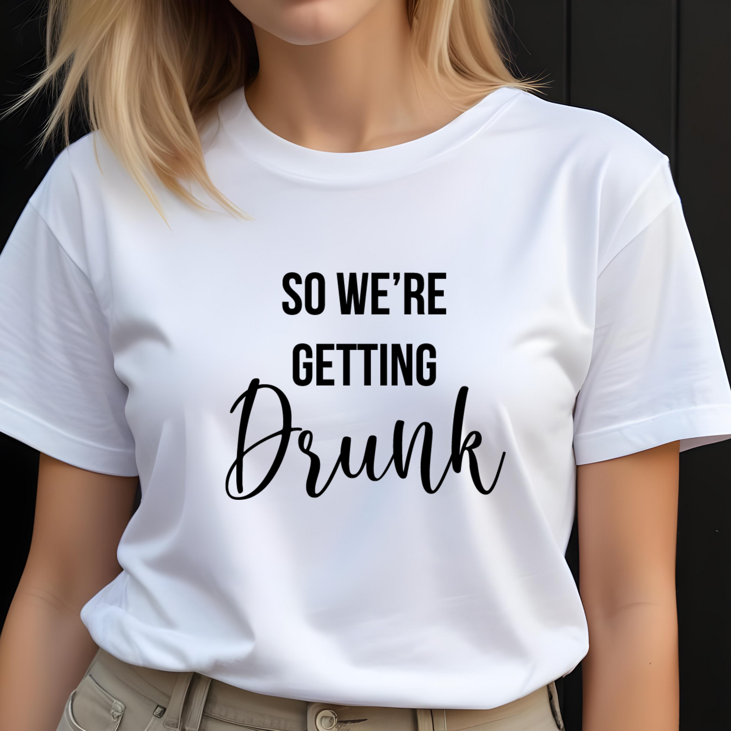 Getting Drunk Tee
