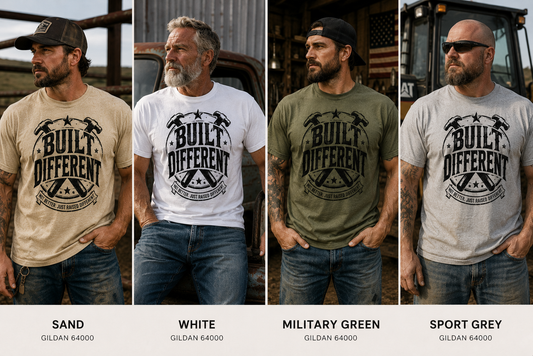 Built Different Adult T-Shirt