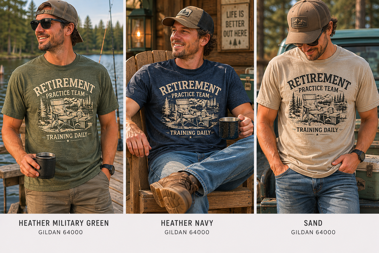 Retirement Practice  Adult T-Shirt