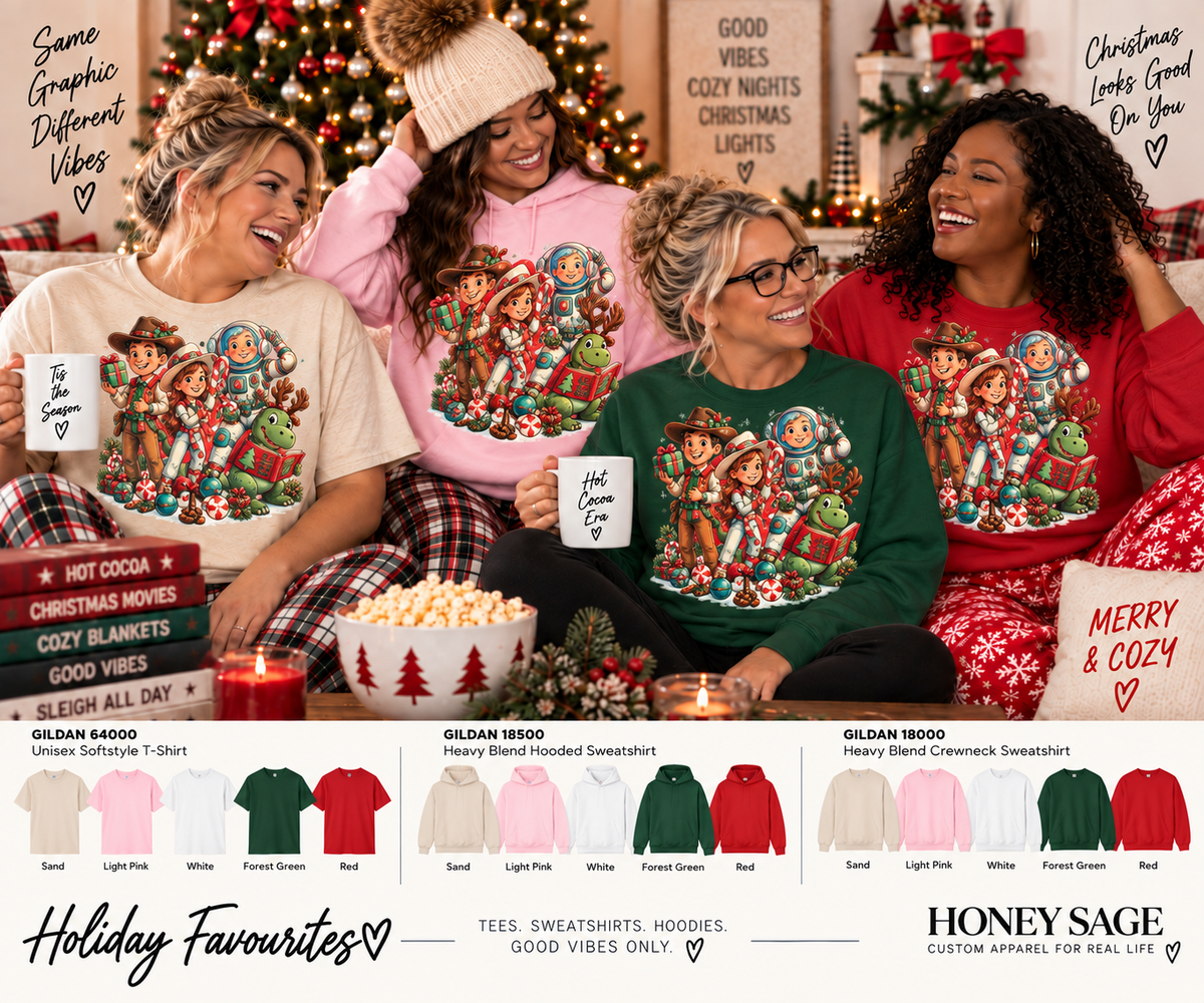Retro Christmas Toy Crew | Christmas T-Shirt, Crewneck or Hoodie