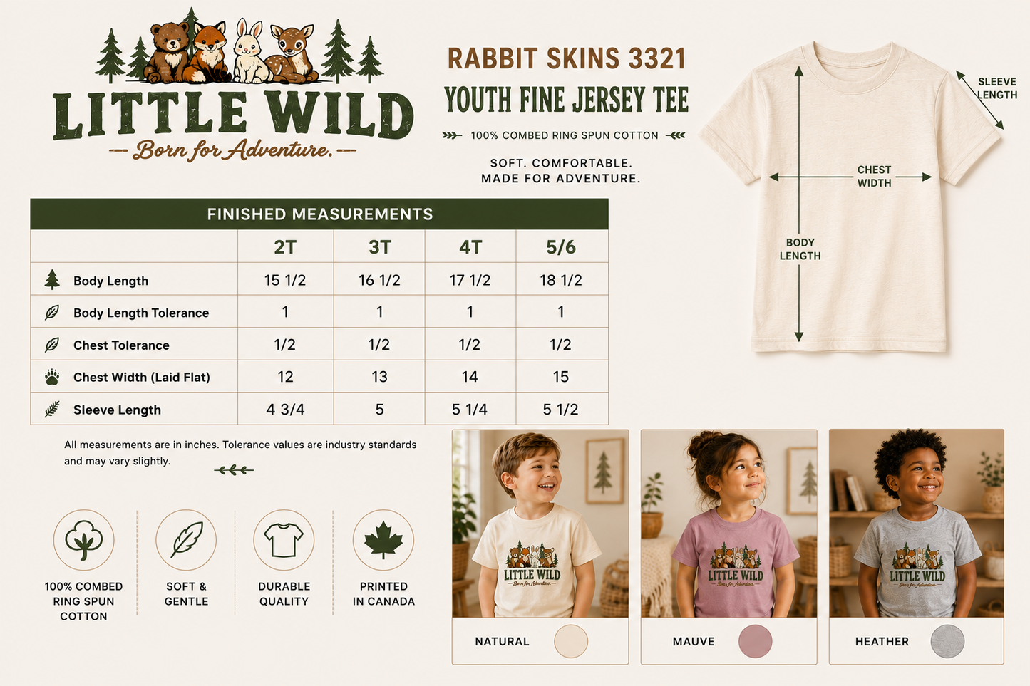 Little Wild – Born for Adventure | Toddler