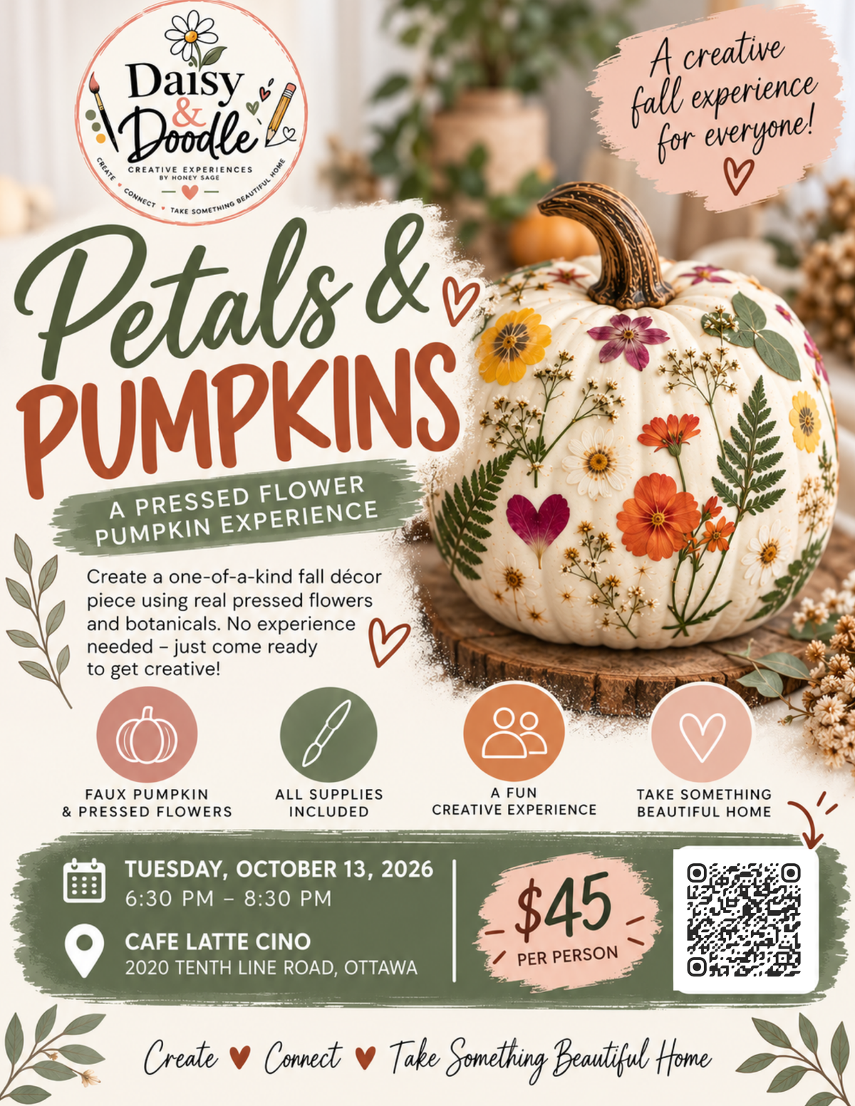 Petals & Pumpkins - October 13, 2026
