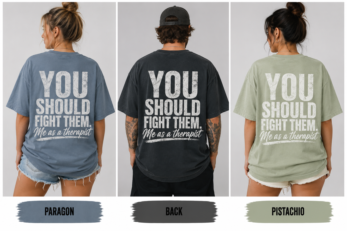 You Should Fight Them Adult T-Shirt