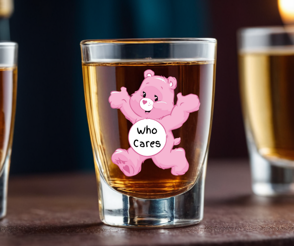 Swear Bear 2oz Shot Glass