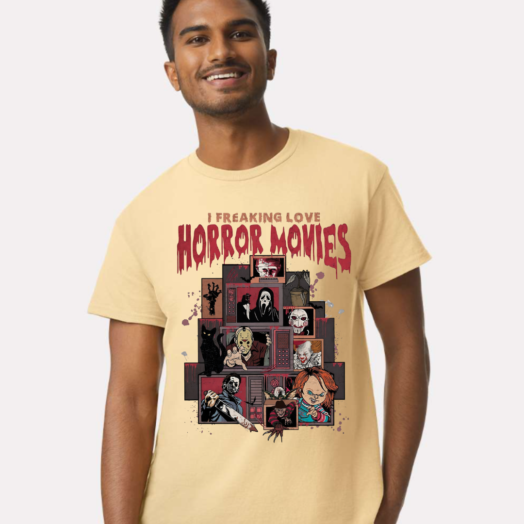 Love Horror Movies T-Shirt