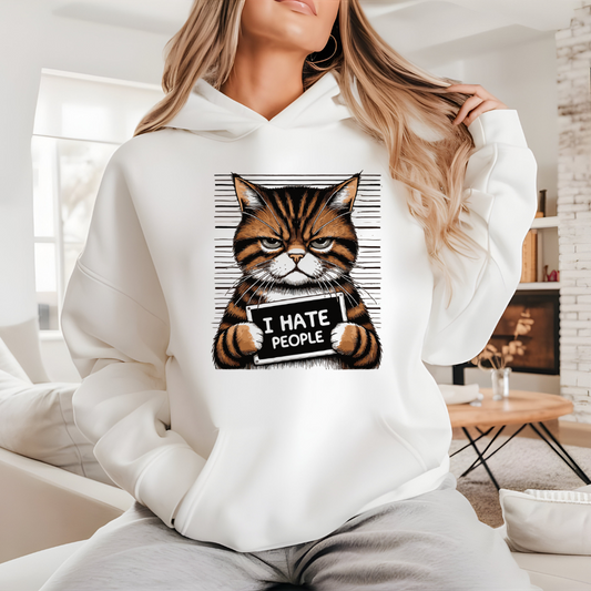 I Hate People Cat