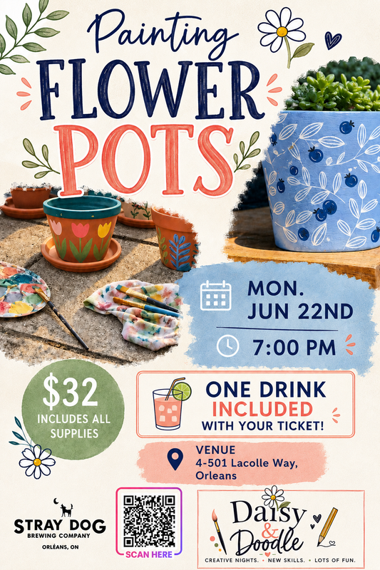 Daisy & Doodle - Flower Pots - June 22, 2026
